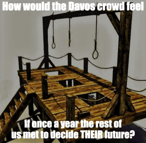 How would the Davos crowd feel…