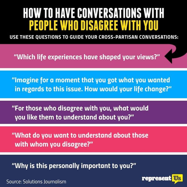 How to Have Conversations with People Who Disagree with You