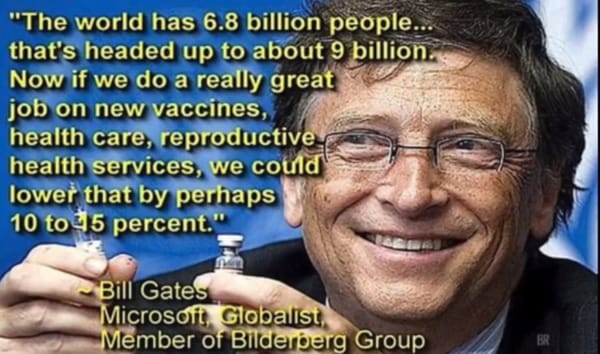 Bill Gates on lowering the world’s population